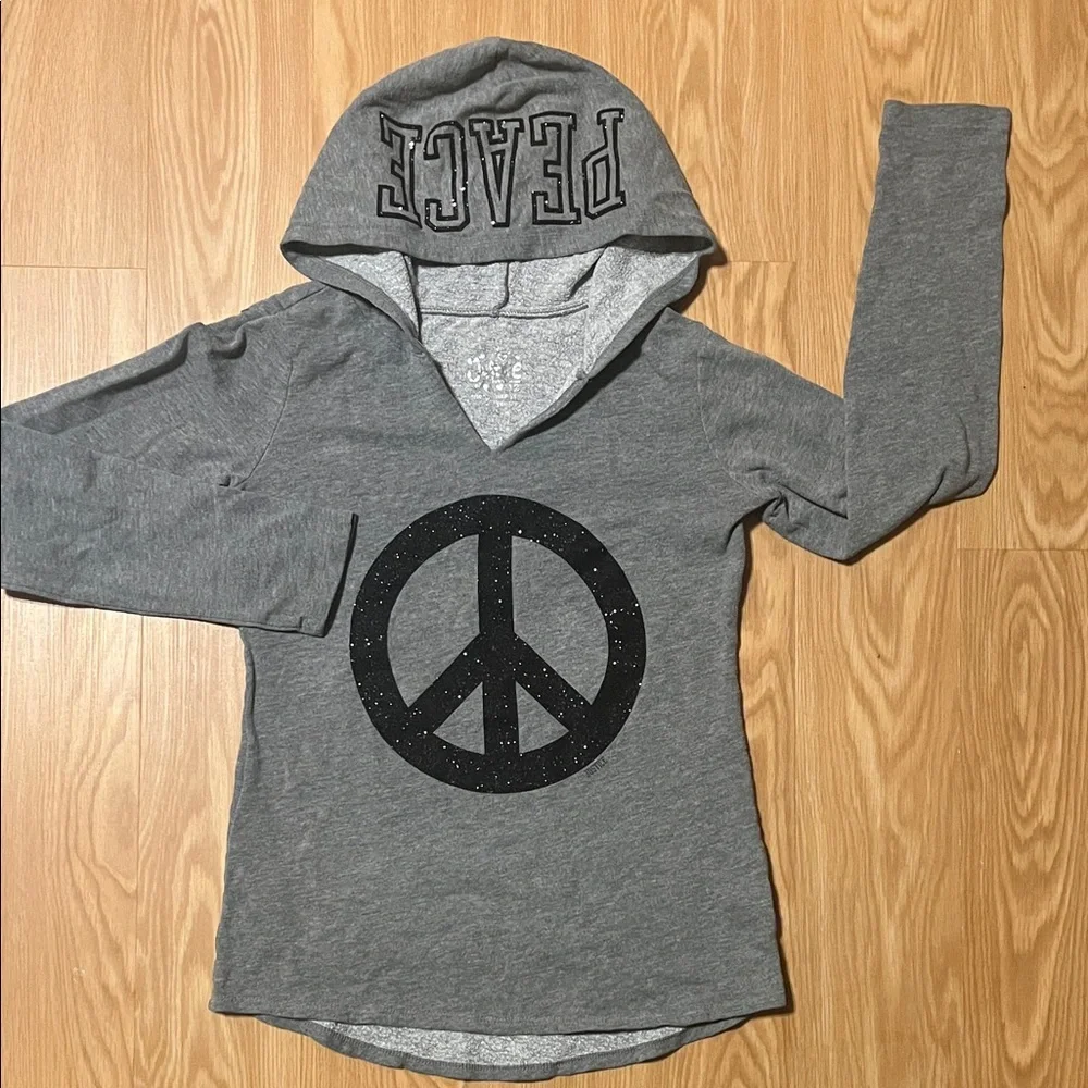 Justice Peace Hoodie, size 12